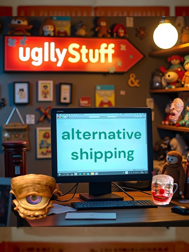 UglyStuff shop is still shipping during the Canada Post strike!